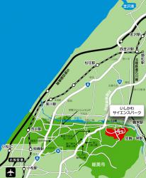 いしかわサイエンスパーク：地図